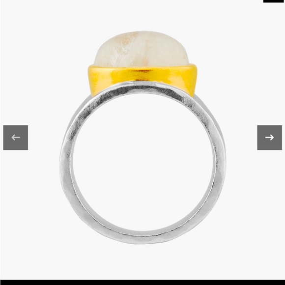 Fun Sun Day Ring, Two-Tone message me size after purchase available 5,7,9,10,11 - Picture 3 of 7